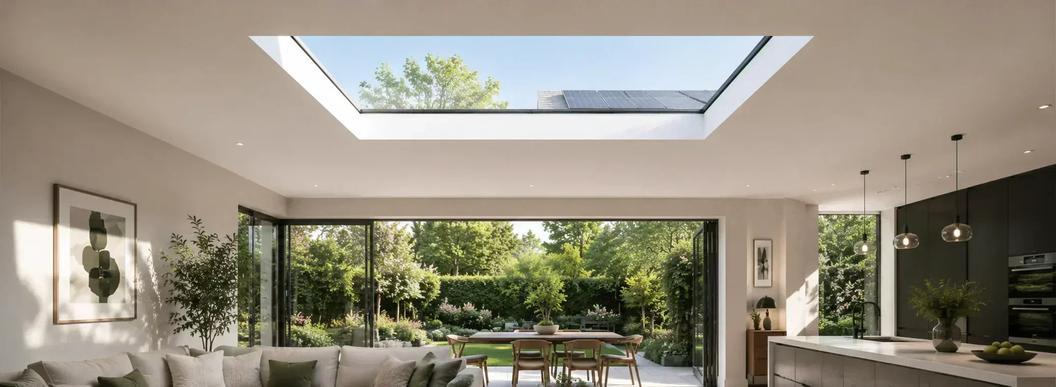 Can You Combine Rooflights with Solar Panels on the Same Roof?