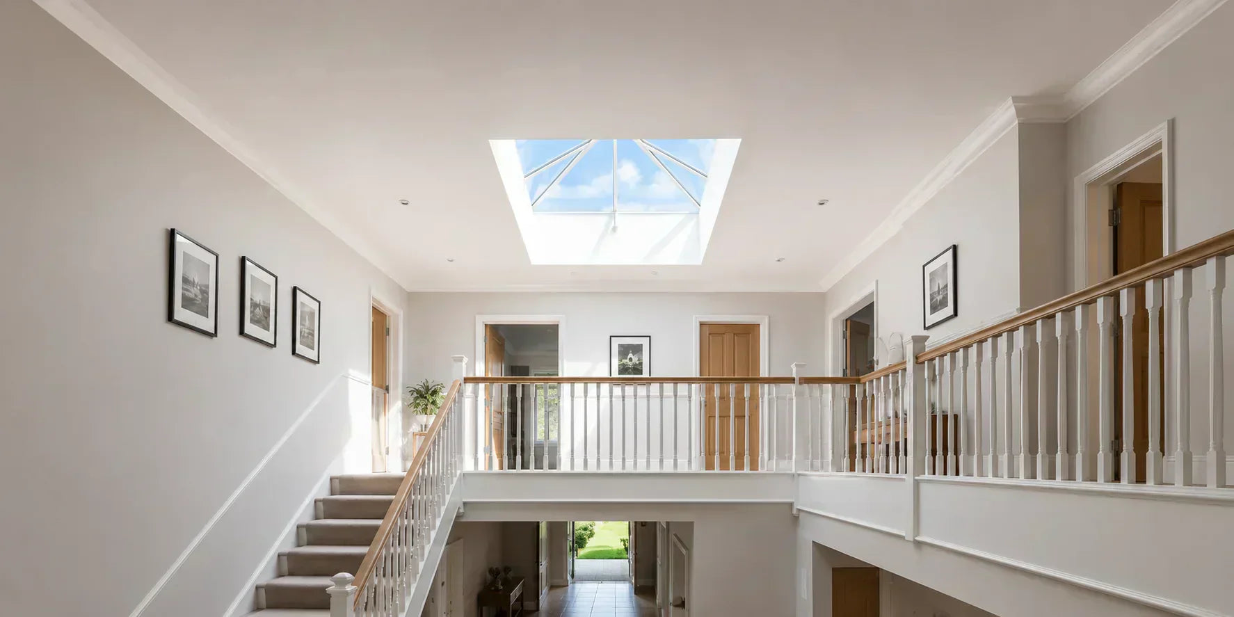 How Rooflights Brighten Stairwells and Landings