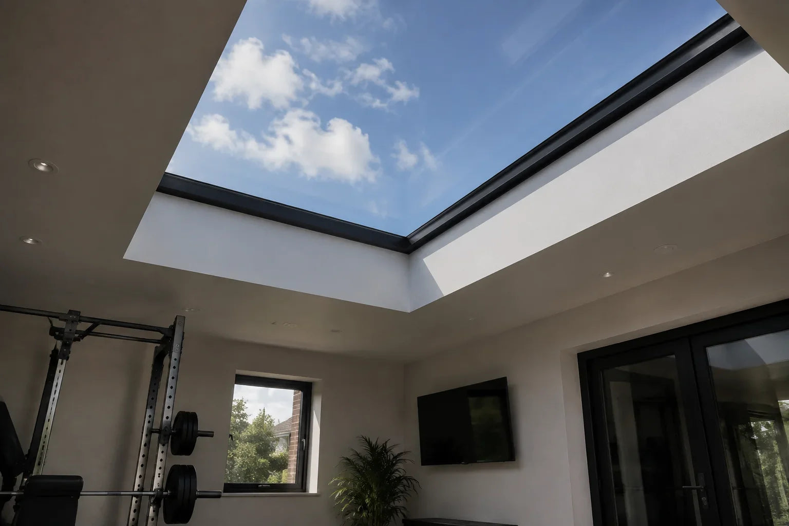 Can You Add a Rooflight to a Home Gym?