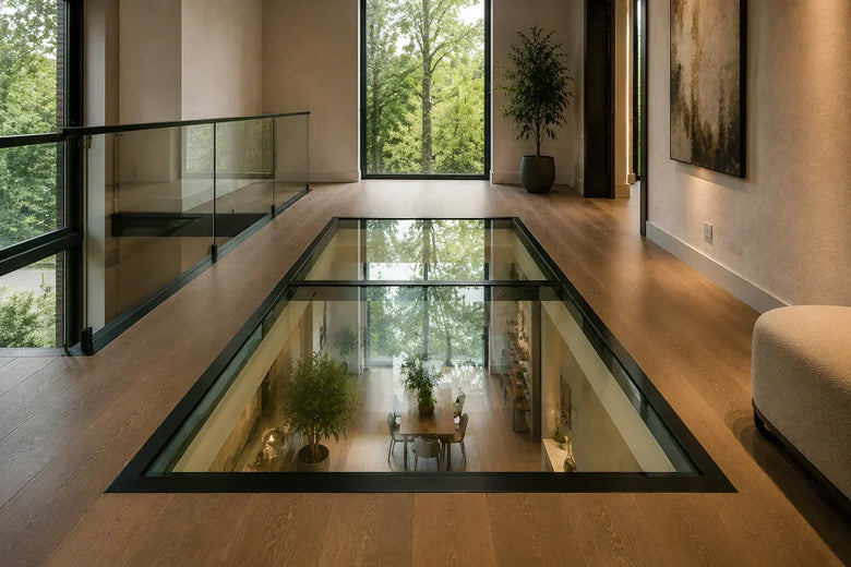 Where Walk-On Glass Floors Work Best in a Home