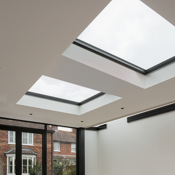 Frameless Fixed Flat Rooflight 1000×1000mm (internal size)