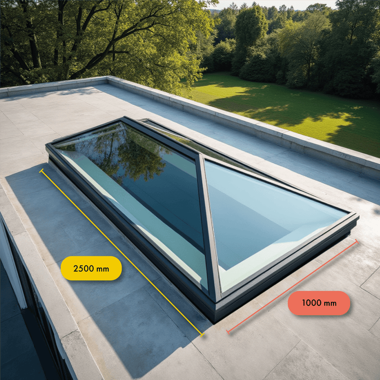 Roof Lantern 1000×2500mm