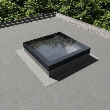 Framed Fixed Flat Rooflight 1000×1000mm (internal size)
