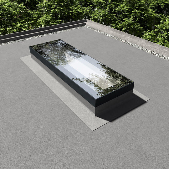 Framed Fixed Flat Rooflight 1000×3000mm (internal size)