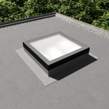 Framed Fixed Flat Rooflight 500×500mm (internal size)