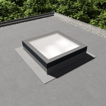 Framed Fixed Flat Rooflight 500×500mm (internal size)