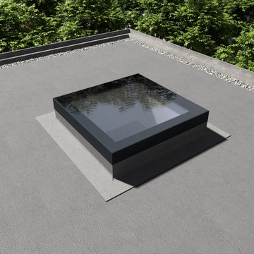 Framed Fixed Flat Rooflight 500×500mm (internal size)