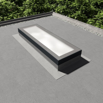 Framed Fixed Flat Rooflight 600×1800mm (internal size)