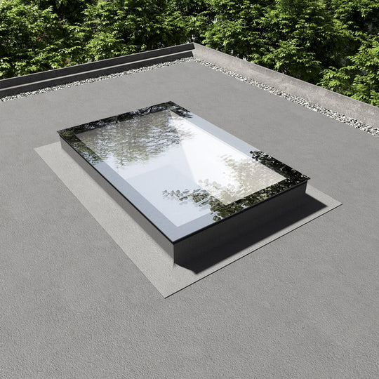 Frameless Fixed Flat Rooflight 1000×1500mm (internal size)