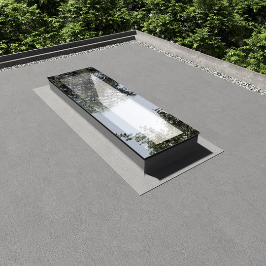 Frameless Fixed Flat Rooflight 600×1800mm (internal size)
