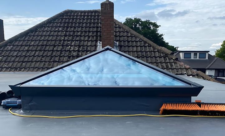 roof lantern installed on a residential property